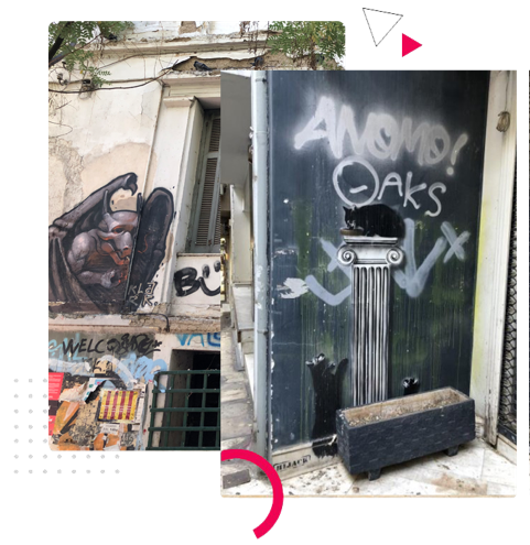 Street art and tags (Technopolis) © Barbara Kondilis